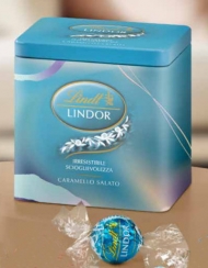 LINDT T.12,50 GR.100 LATTA CARAMELLO SALATO